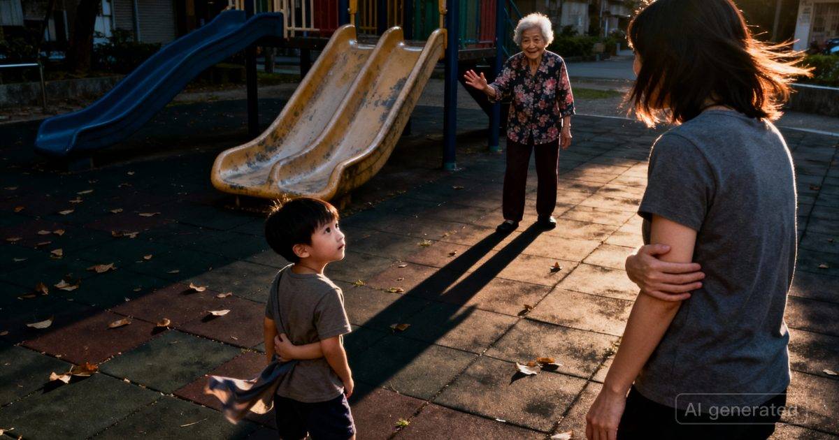 8旬老婦公園非禮男童｜突伸手入褲狂摸下體 辯稱「看褲子」母親嚇壞逃離！