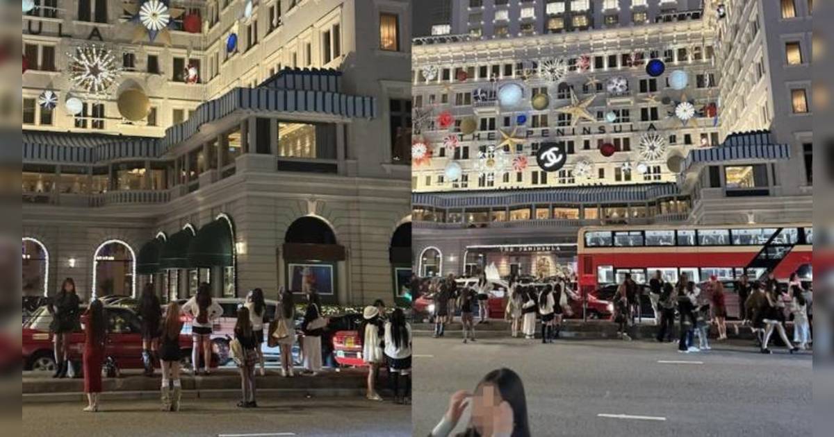 半島酒店打卡｜大批遊客企正馬路中間 網民：無咗條命值得咩？