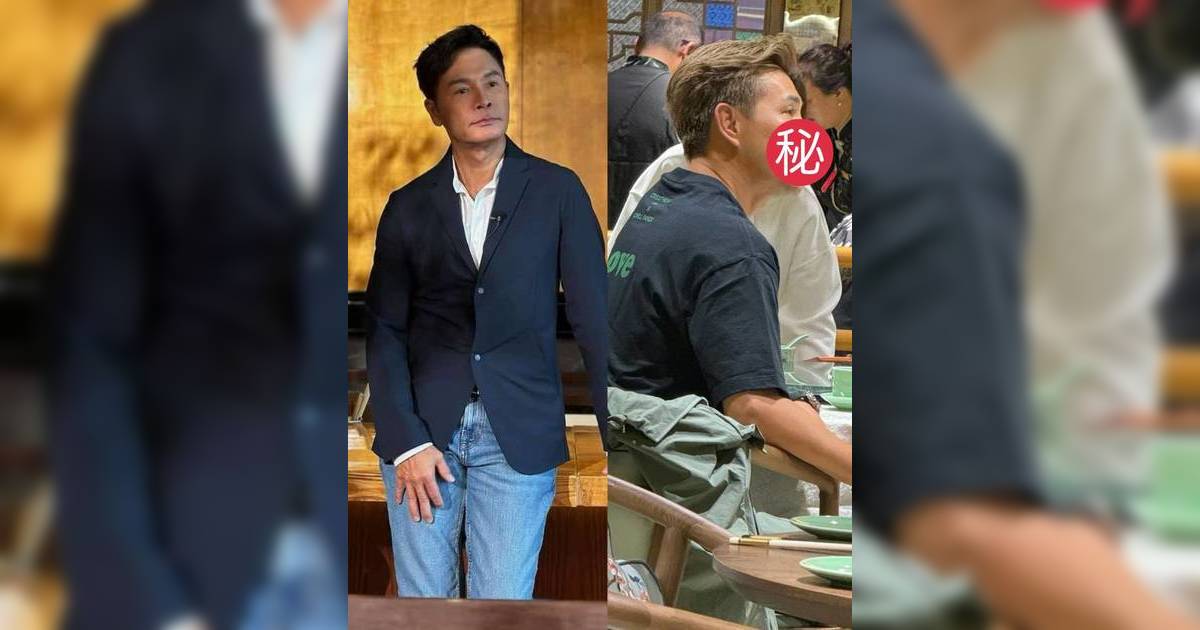 48歲TVB視帝現身茶樓樣貌突變？網民驚呼認錯郭晉安