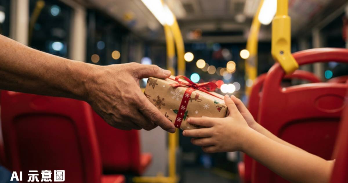 大埔71K車長尋人成功｜平安夜前與小朋友聚餐 網民感動：真正聖誕老人