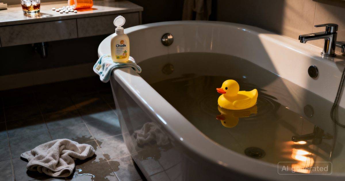 33歲父帶20個月大B女浸浴｜疑啪藥昏睡20分鐘 醒後一幕極心碎 親人痛揭悲劇真相！