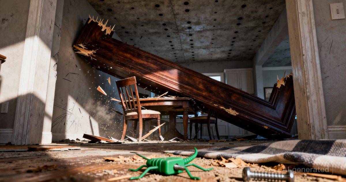 火炭陳太家居驚魂｜200公斤假天花深夜突塌下險砸死人 設計公司一句話激起眾怒？