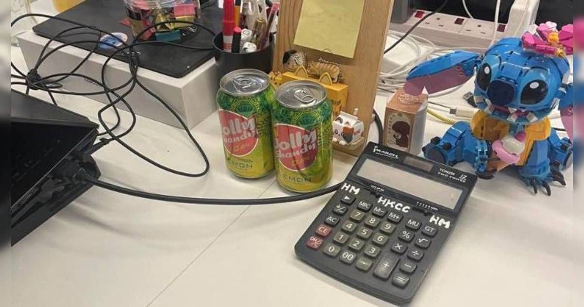 GenZ同事檯面放Jolly Shandy｜提醒返工勿飲酒 反被網民轟爆！