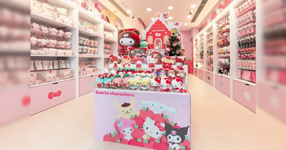 唔使去日本!Sanrio中環店突發開幕 人潮逼爆!最新聖誕薑餅人系列