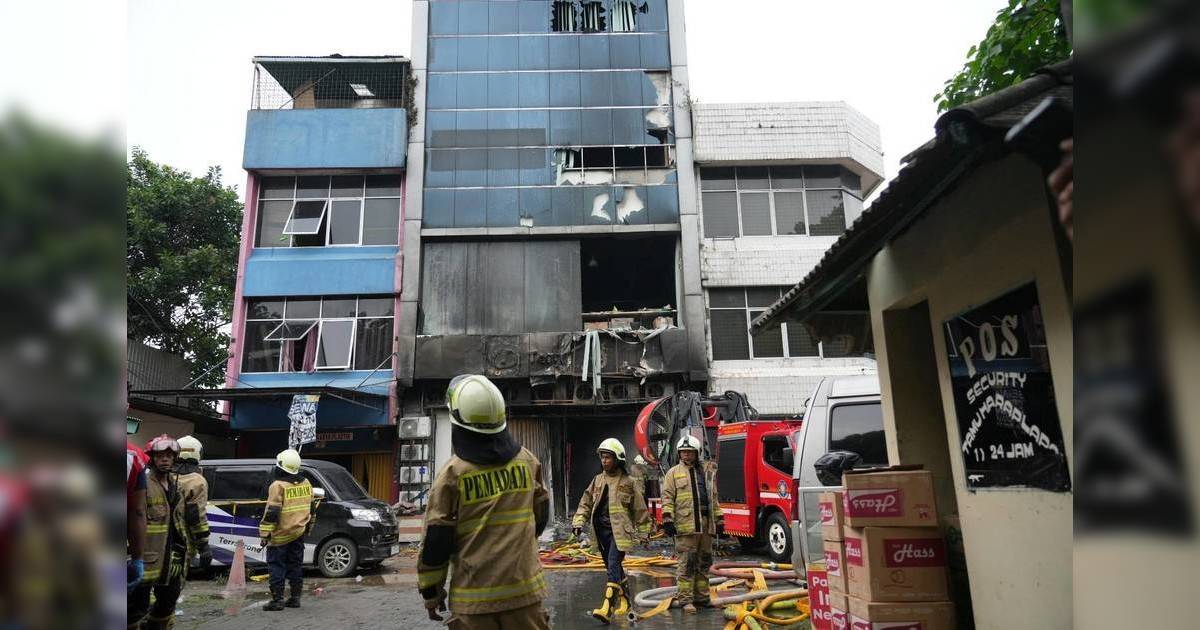 印尼雅加達辦公大樓火警｜至少20死 疑無人機電池爆炸釀禍！