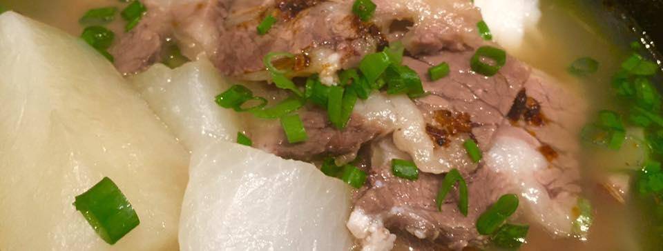 八寶清湯腩 – 天后餐廳 必食清湯蘿蔔牛寶麵+牛三寶粗麵+牛肚牛筋粗麵