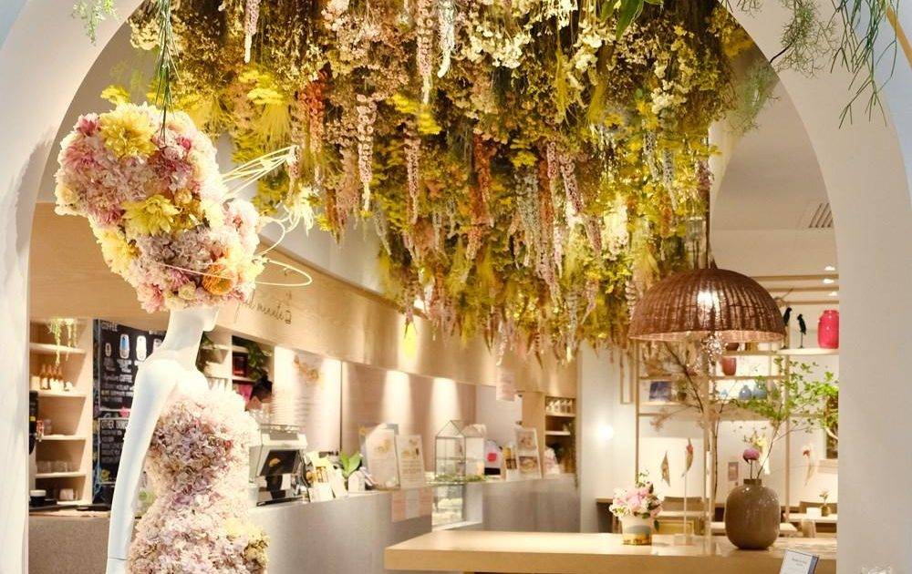 Gary Kwok Flowers & Café – 灣仔餐廳 必食Tofu Matcha Latte+豆腐蛋糕+Dreamy Bear+Sweet Dream+Basque Cheesecake+岩手縣蟹肉牛油果貝果