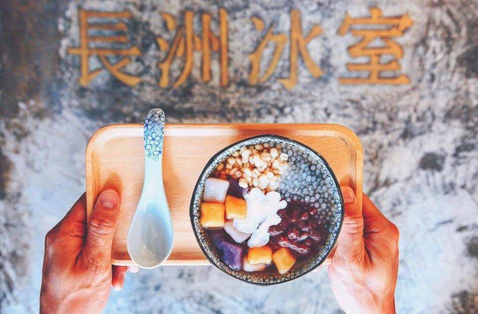 長洲冰室 – 長洲餐廳 必食仙草黑糖三色圓剉冰+招牌綜合三色圓+芒果糯米飯+泰式奶茶三色圓冰