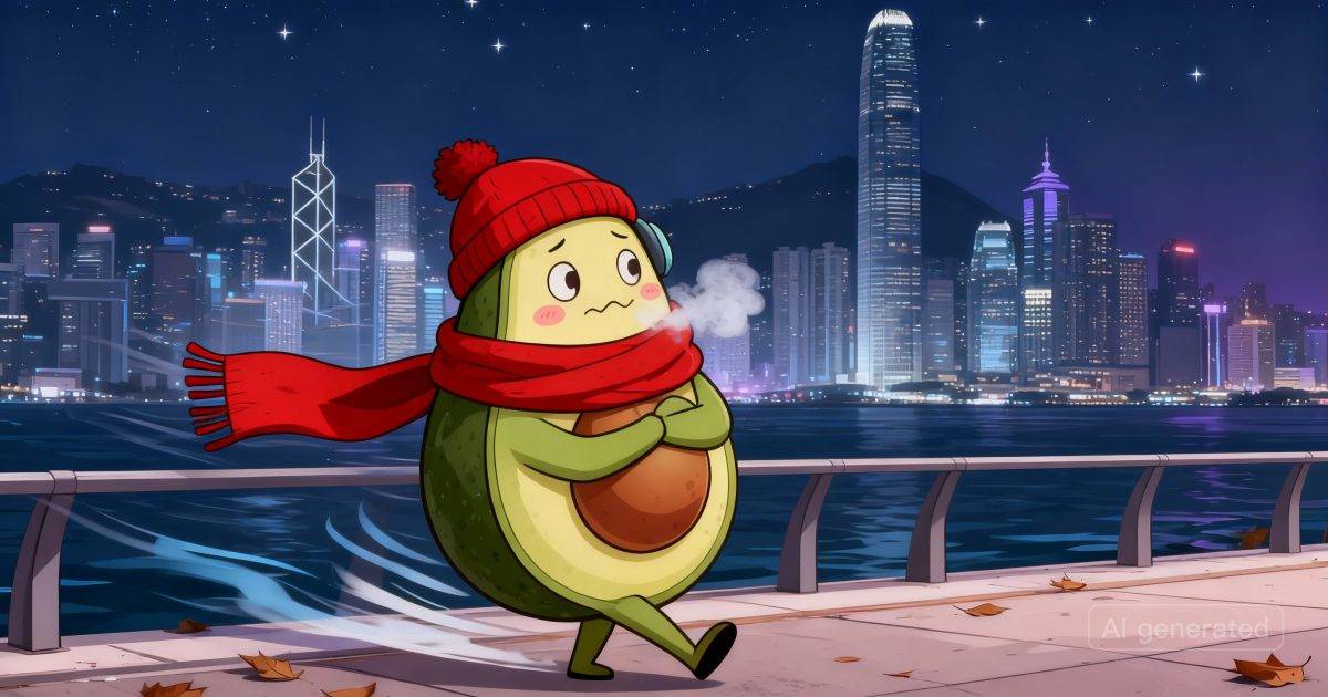 寒流元旦夜突襲｜氣溫斷崖式急降！天文台預測市區僅「12度」？