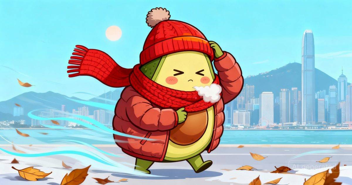 寒流突襲｜氣溫急降最低見4.3度！天文台發警告：未來天氣仲有變數？