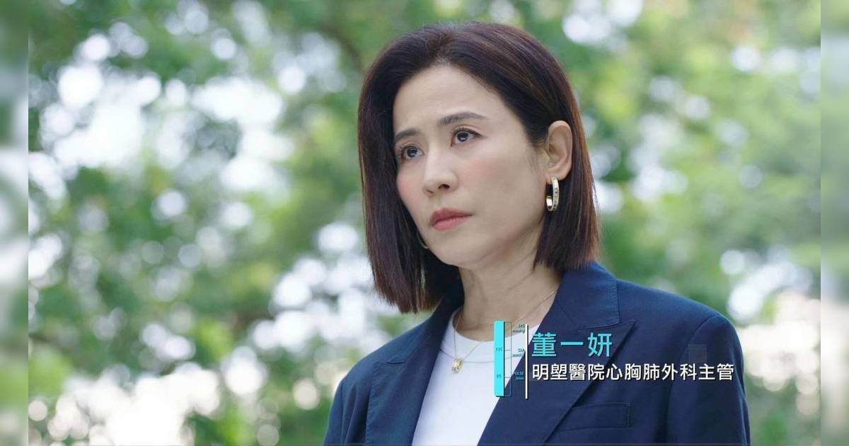 宣萱 萬千星輝頒獎典禮2025 宣萱憑《巨塔之后》中董一妍醫生一角聲勢急升,一度被睇好會獲視后(圖片來源:TVB)