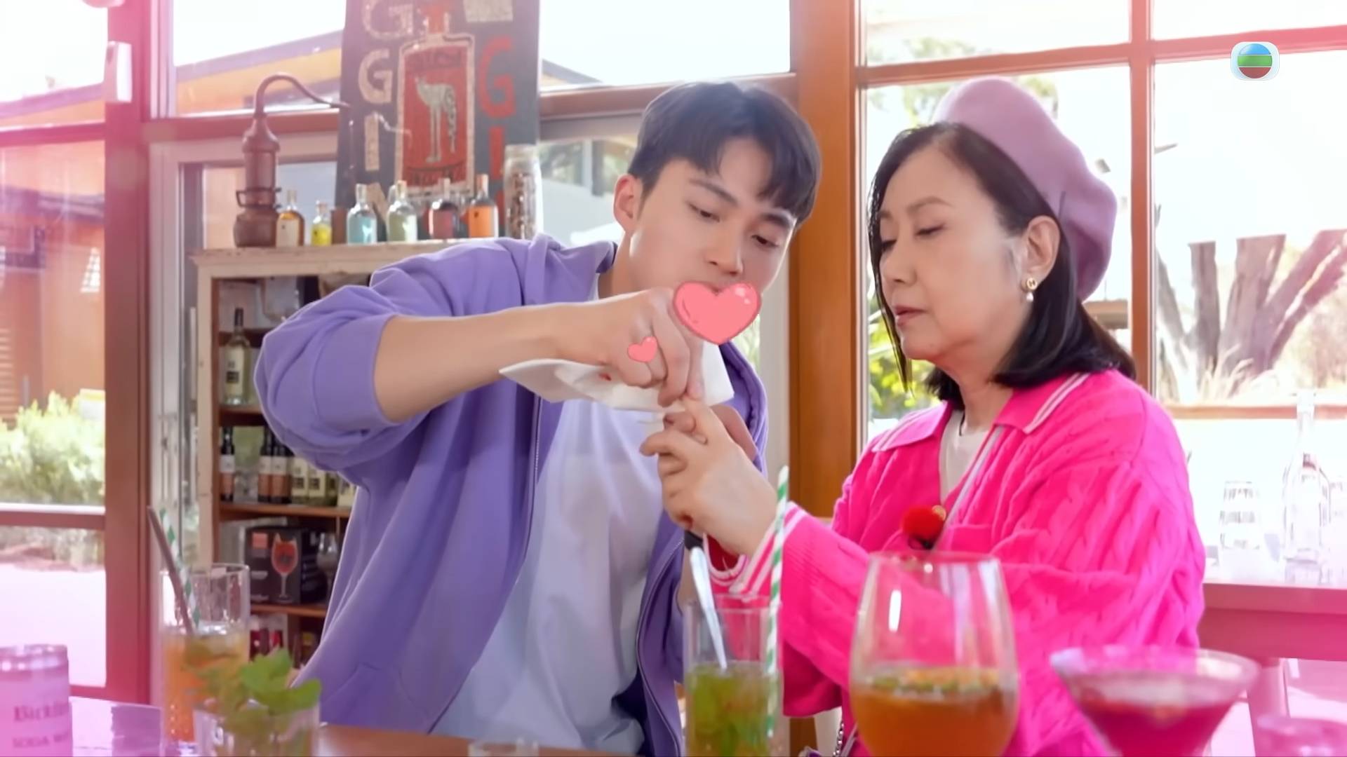 羅家英 周嘉洛 (圖片來源:TVB)