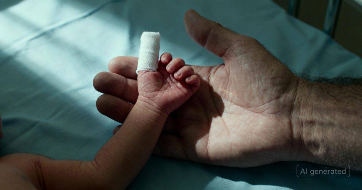 新生兒剪臍帶慘被斷指｜父親崩潰控訴「剩層皮連住」院方僅賠10萬？