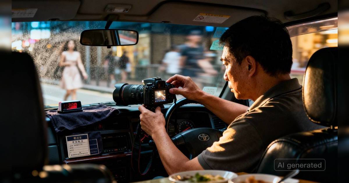 的士司機開工變私影！車頭擺大機專影短裙女｜乘客嚇破膽直擊全程：好變態