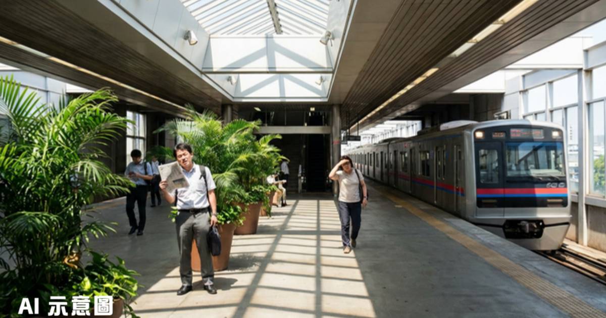 新界車站爆紅被封最美地鐵站｜網民讚似置身日本 揭獲國際大獎真相