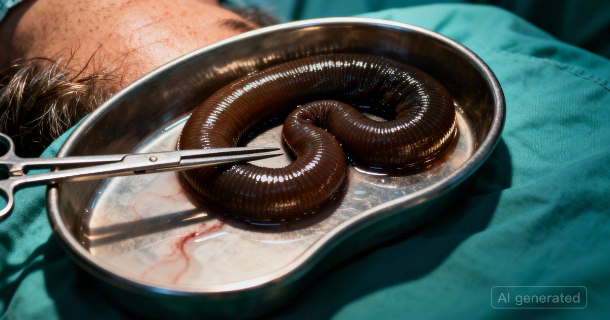 23歲男誤信偏方｜將5cm活水蛭塞入尿道求快感｜醫生揭恐怖後果：網民嚇傻