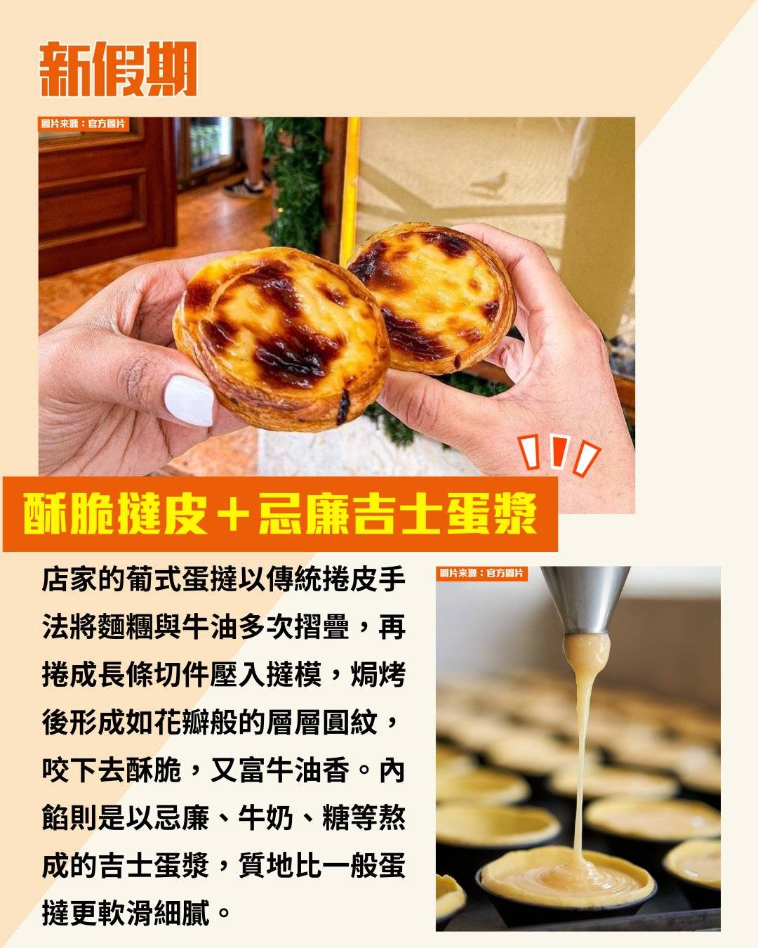 葡撻 (圖片來源:官方圖片)