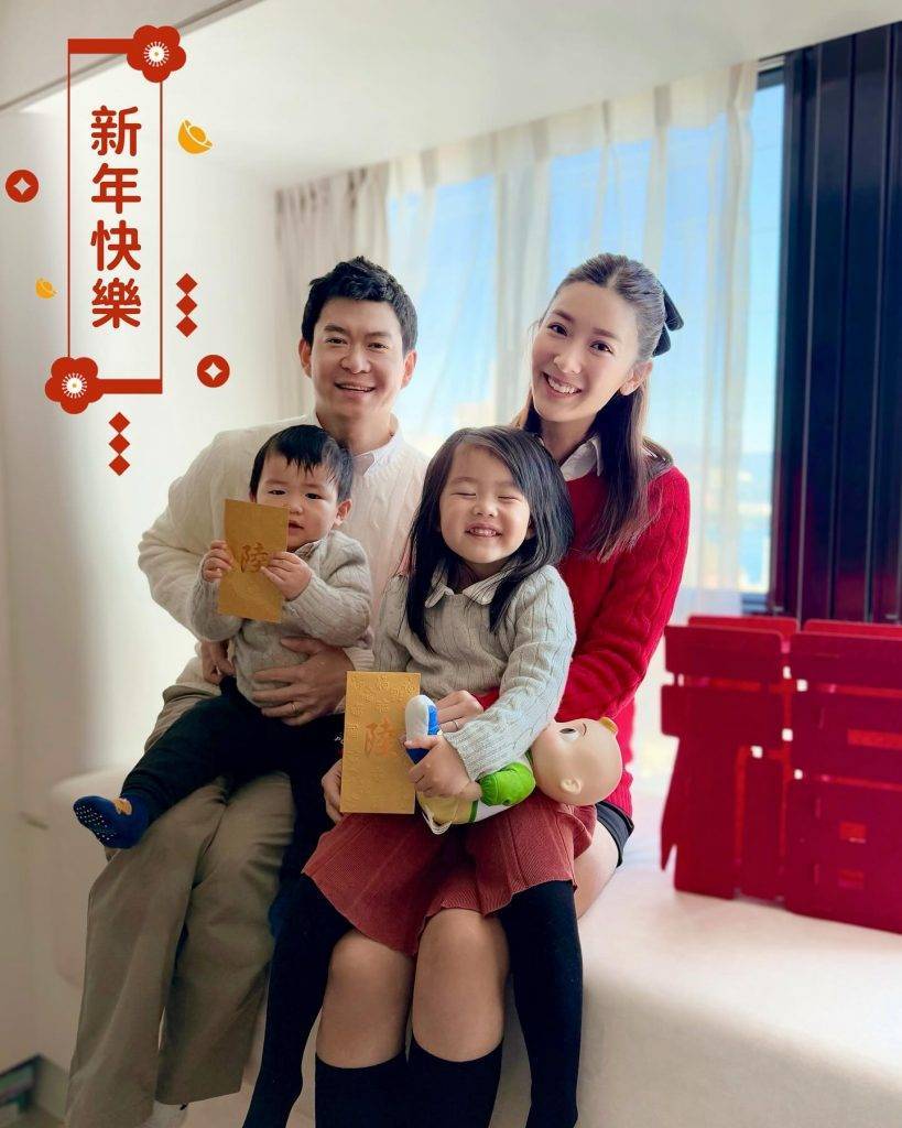 余香凝 尋秦記電影 余香凝與丈夫育有兩名子女。(圖片來源:Facebook@余香凝 Jennifer Yu)