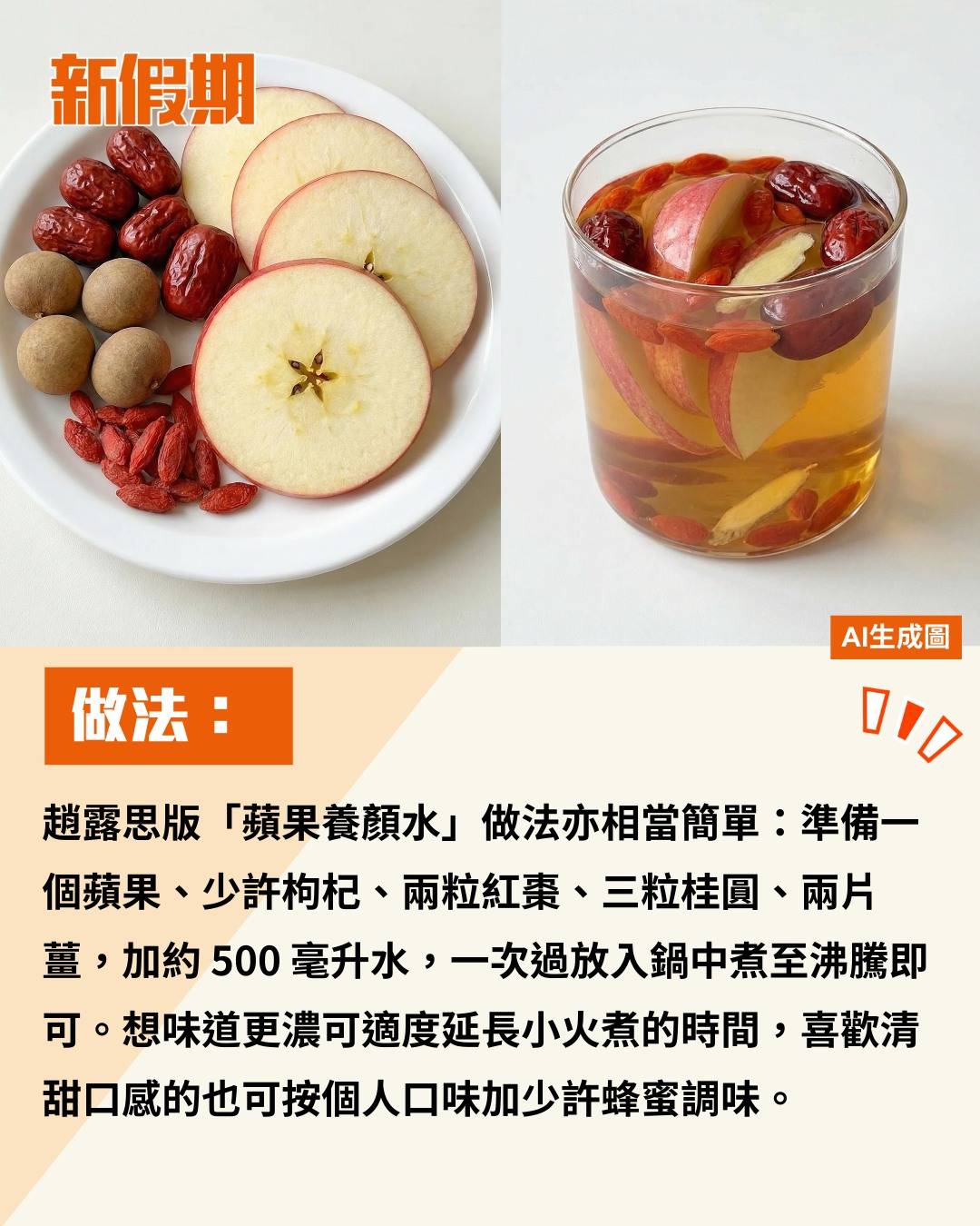 新假期熱話 (圖片來源:小紅書@趙露思、AI生成圖)