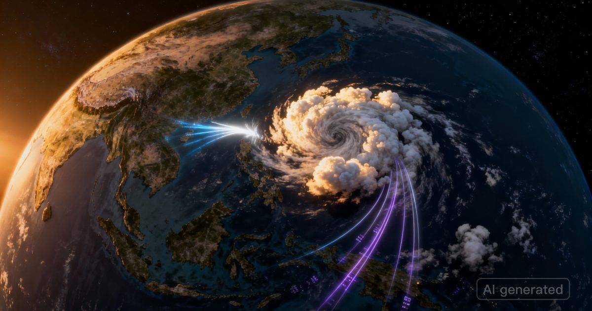 2026年首個颱風「洛鞍」醞釀爆發？｜多個AI模型預測路徑曝光！