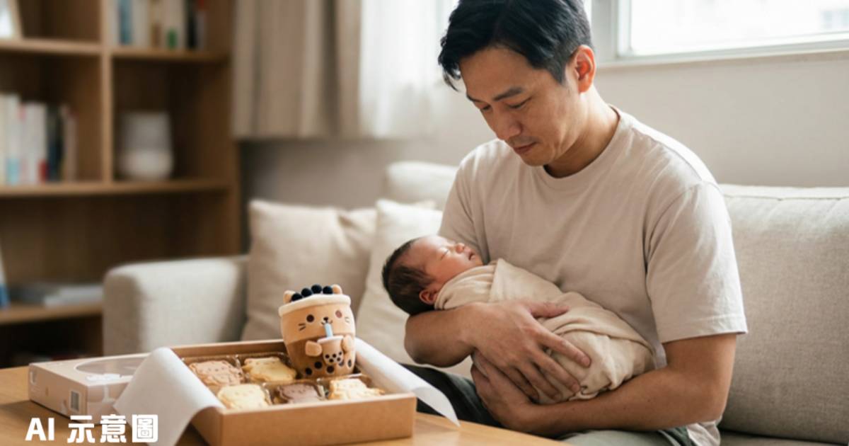 張啟樂移台6年喜獲B女｜被太太封「洗屁屁高手」 積蓄花光急需賺奶粉錢