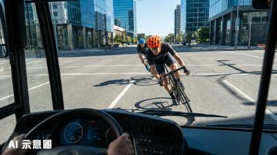 3單車友左線爬巴士頭轉右｜司機慢駛避撞 網民狂轟：害人害己