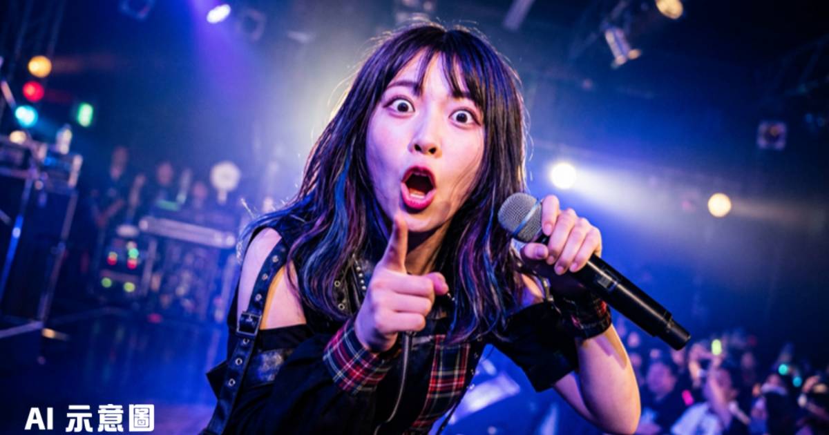 日本女團偶像神代Roze因一張照片爆紅｜激似插畫角色網民震驚