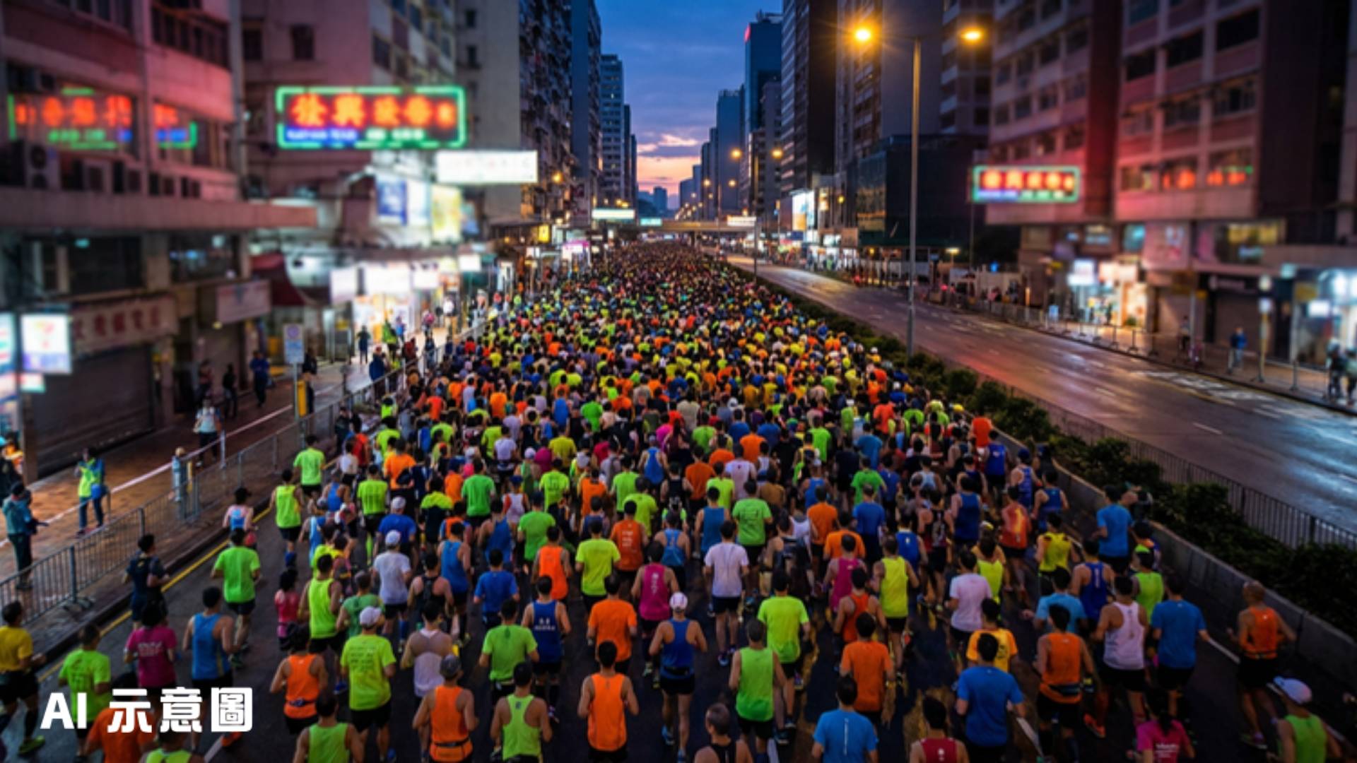 渣打馬拉松2026明日開跑 全港多區今晚封路港鐵提早開車