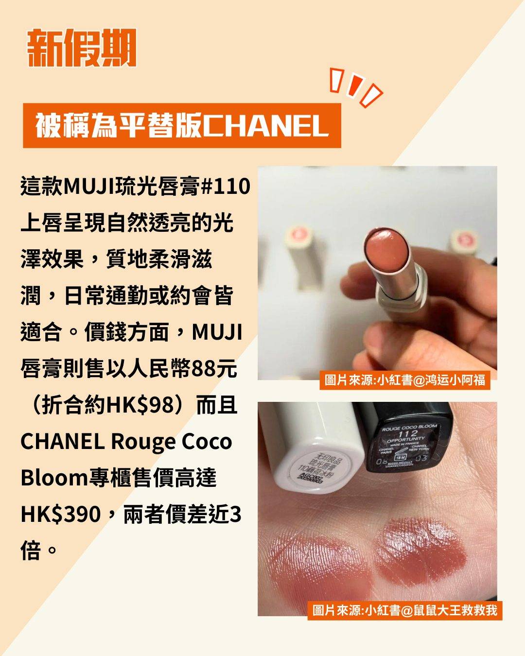 新假期熱話 (圖片來源:小紅書@鸿运小阿福、小紅書@鼠鼠大王救救我、小紅書@不到一米六の霍三穗)