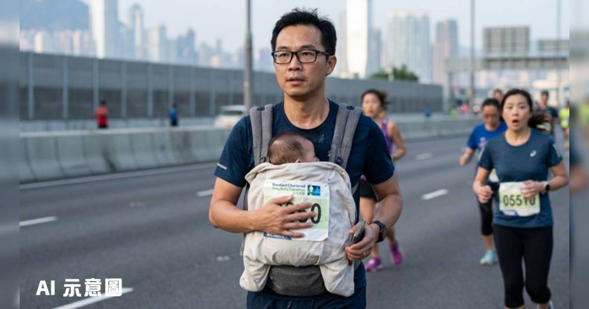 眼鏡男孭B跑全馬｜網民狠批自私行為 最後戰績震驚