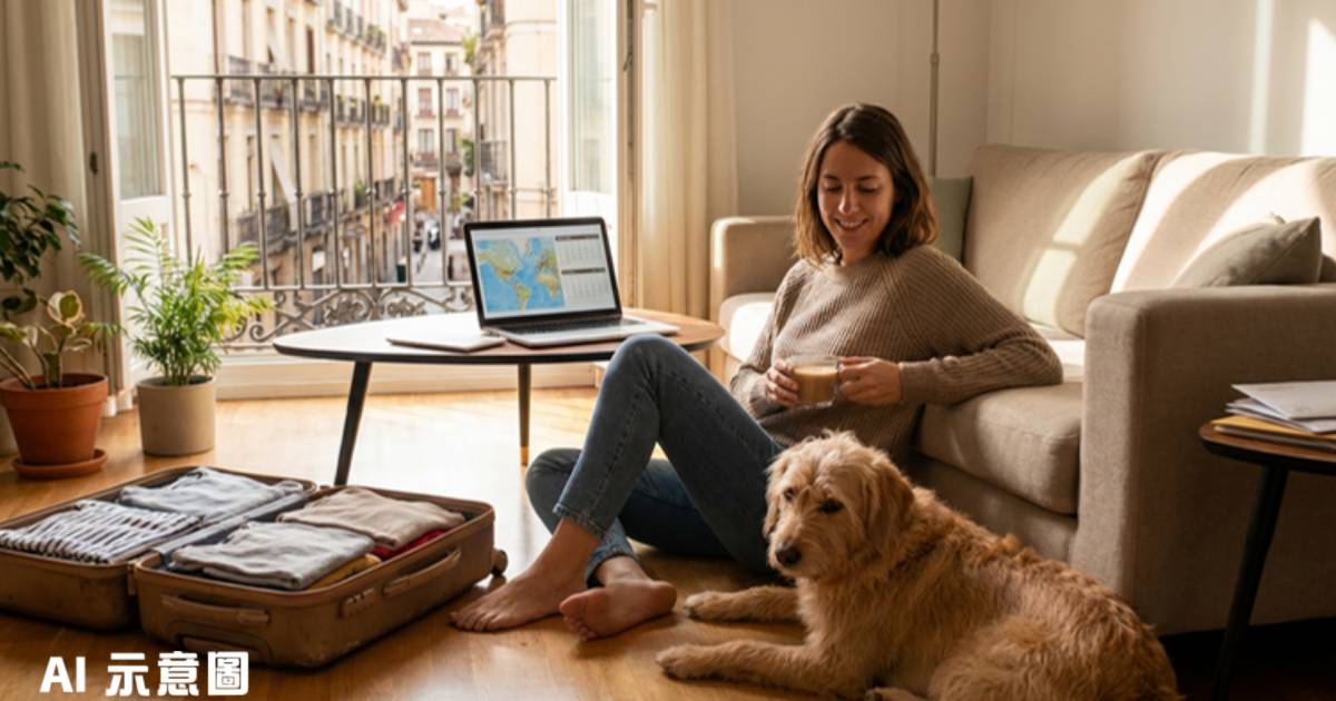 33歲女放棄6位數美金年薪轉行｜當房屋看管員環遊世界存更多錢