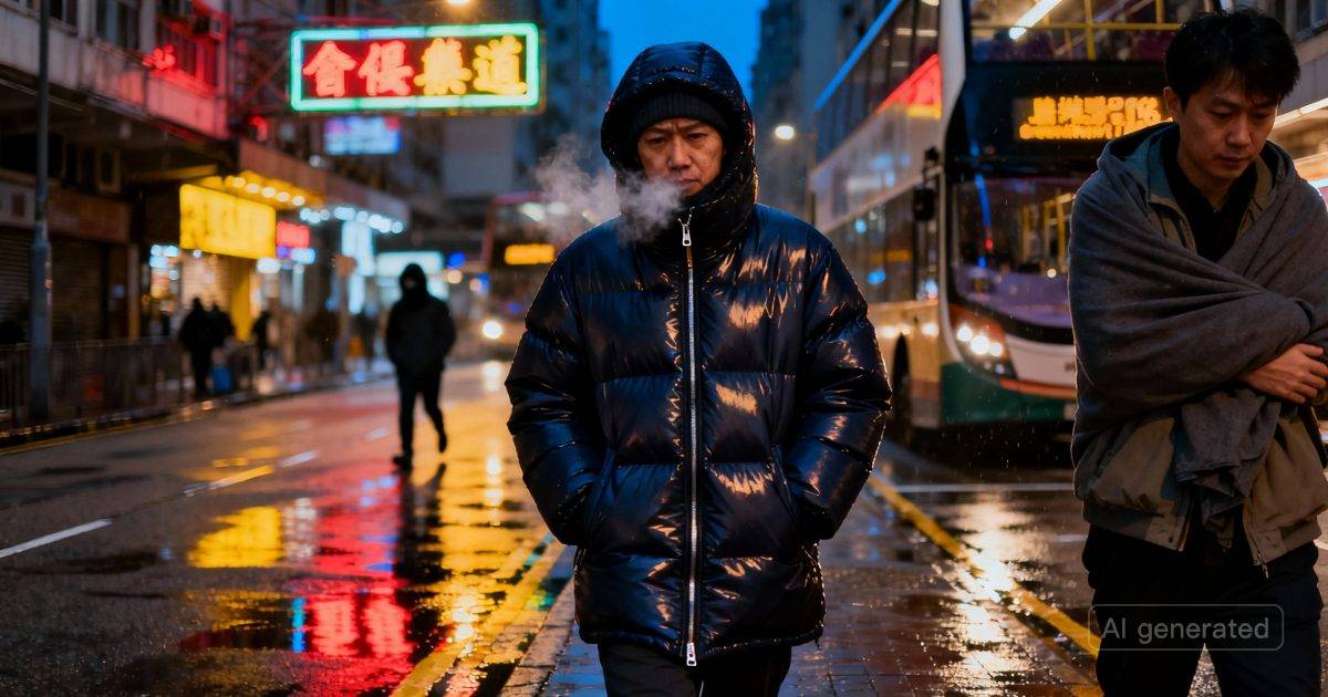 寒流突襲！氣溫急降至12度｜天文台警告：明日天氣將有巨變？