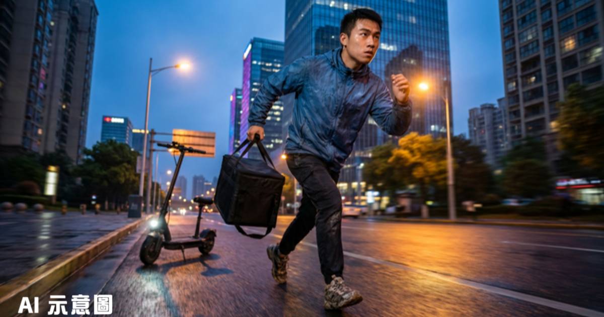 25歲男子跑外賣5年存112萬｜驚人作息曝光 網友算出恐怖效率