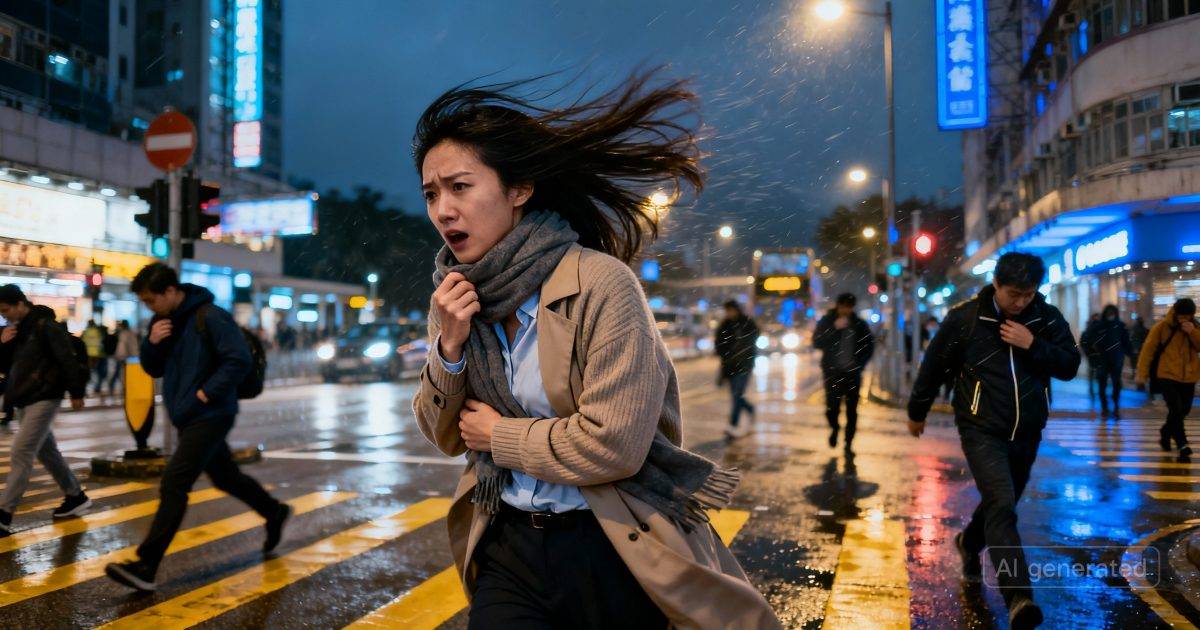 大寒殺到！強烈季候風突襲｜氣溫晚間急降：新界恐跌穿單位數？