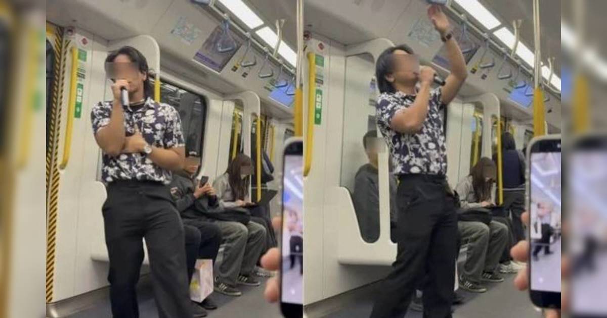 外籍男港鐵帶結他Busking｜網民反應兩極：香港需要歡樂