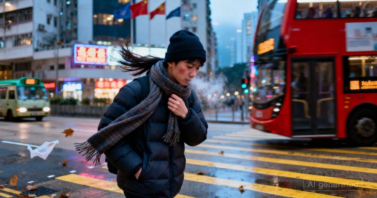 寒流警告殺到！氣溫一夜狂降8度 新界北區更見「單位數」：點解會咁？