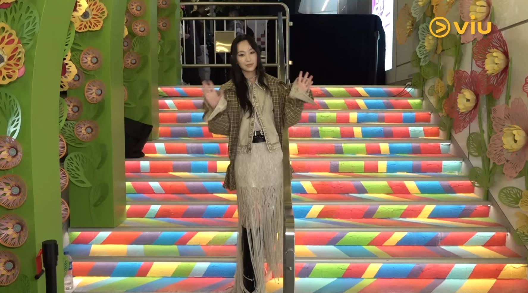 炎明熹 鍾柔美 (圖片來源:Viu1HK)