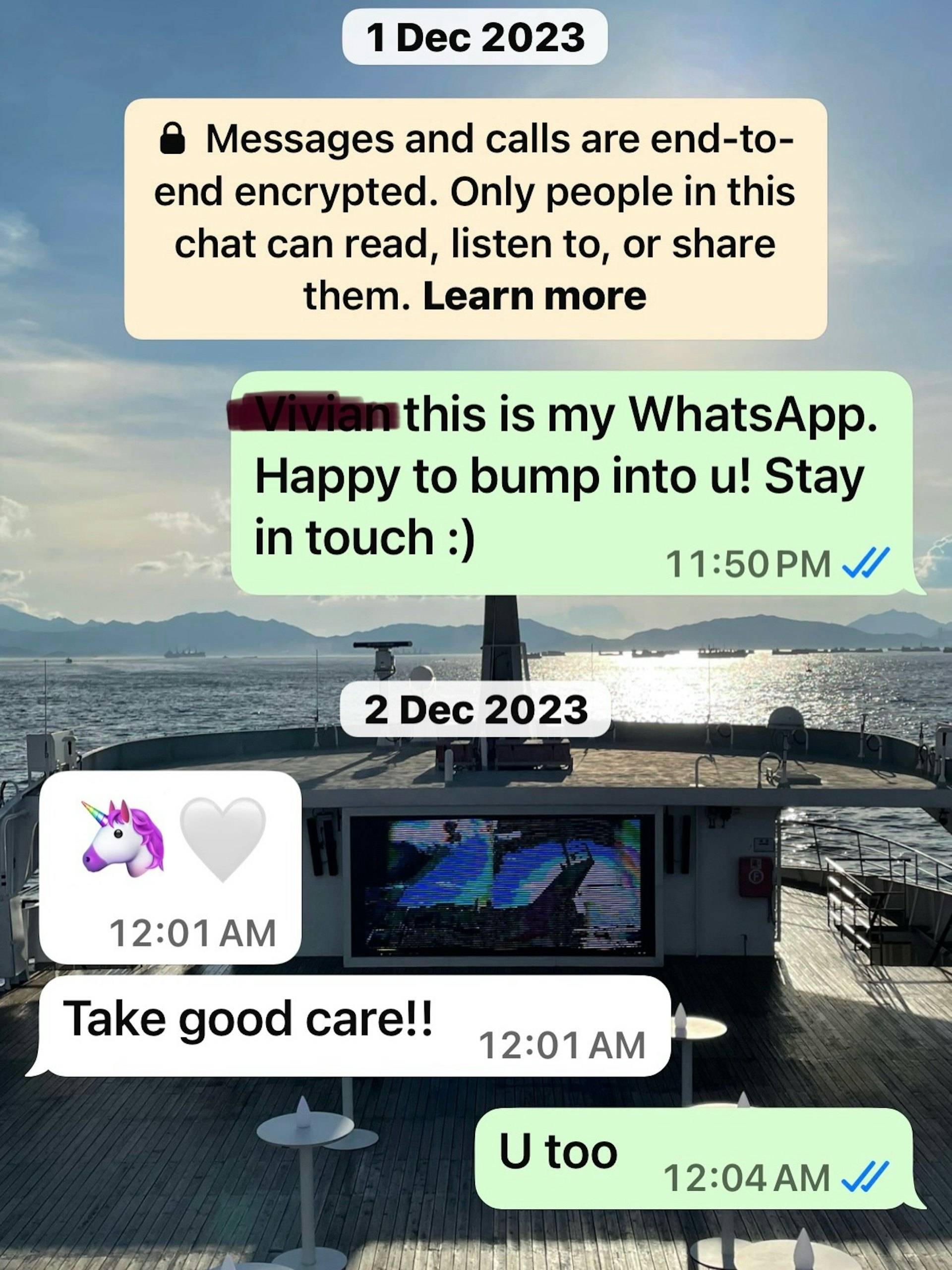 張佳添 甄采浠 他透露當時在地鐵偶遇一位認識20多年但多年未見的老友,雙方驚喜問候近況,卻被刻意包裝成最近的新聞。(圖片來源:張佳添FB)