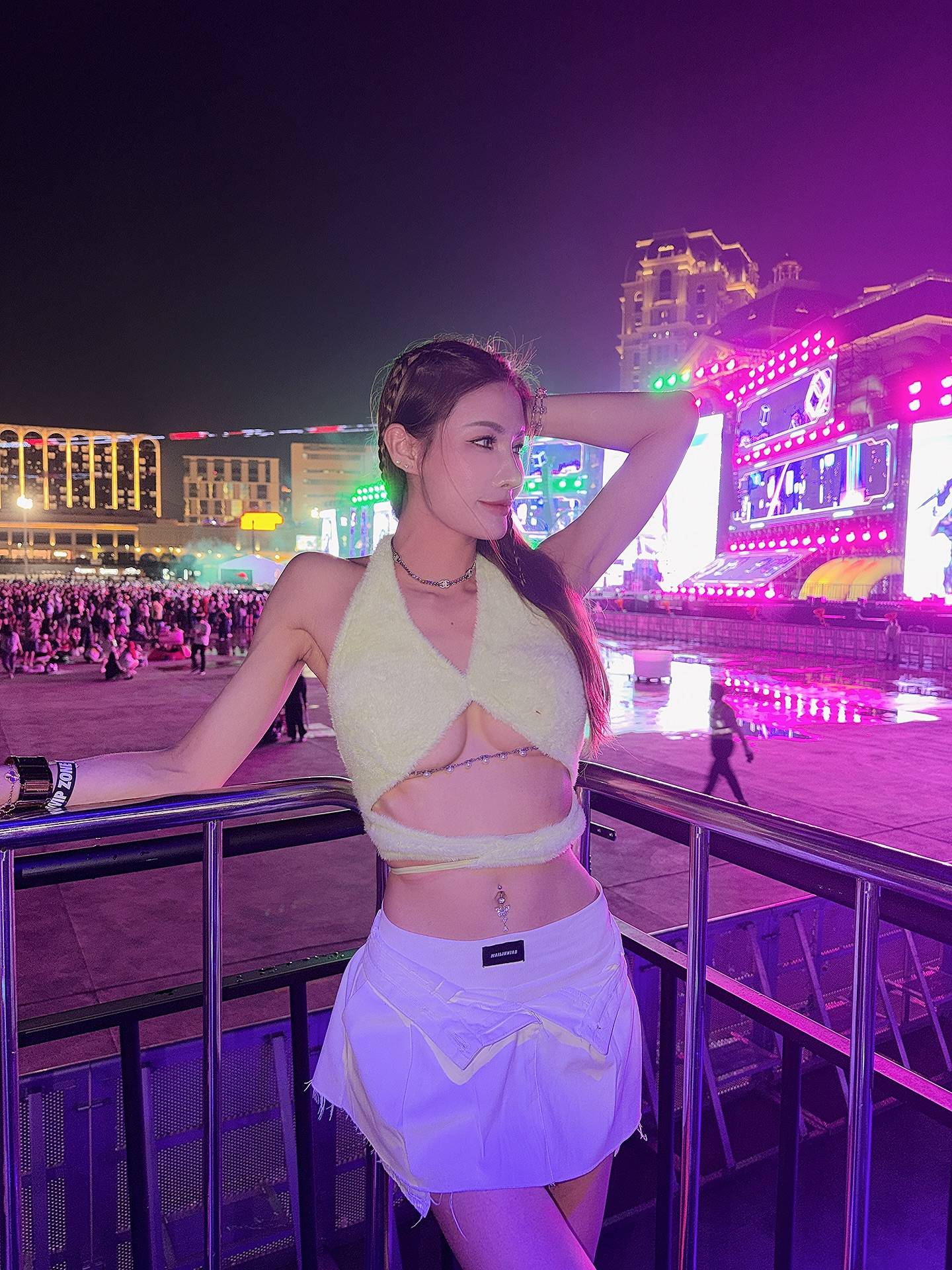 布睎尤 夜跑安全 (圖片來源:IG@raicobule)