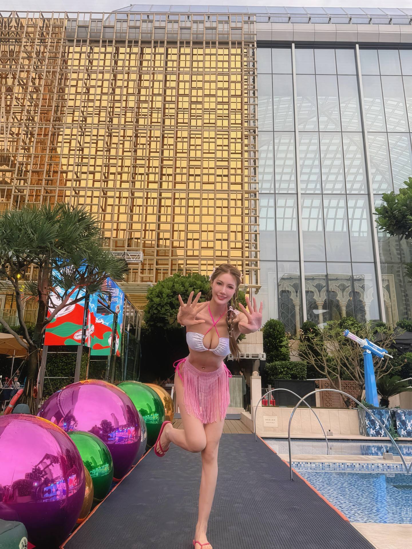 布睎尤 夜跑安全 (圖片來源:IG@raicobule)