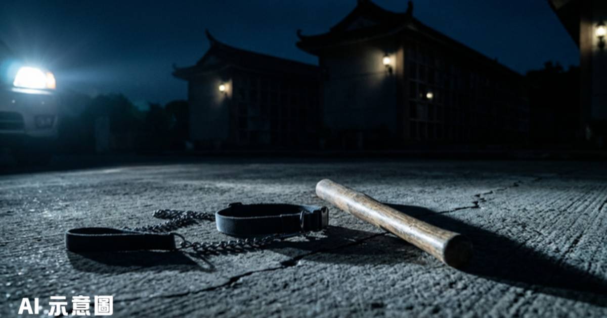 女子指控性侵召集6男友人報復｜靈骨塔外私刑2小時 男子被迫戴狗圈學狗爬