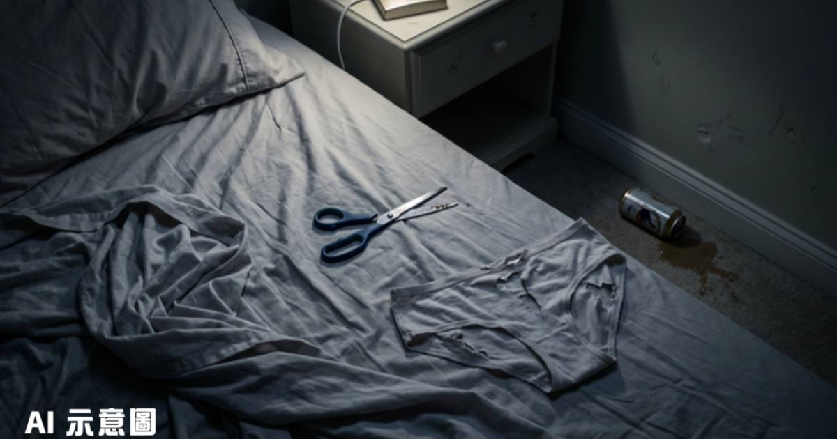 水電工深夜強扯女友內褲｜她持剪刀反抗變互毆 判決結果絕