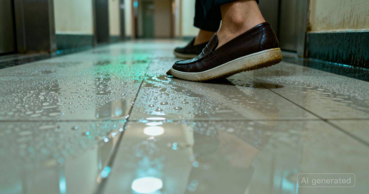 回南天殺到｜廣東迎潮濕天氣！深圳曾單日近50人跣倒受傷 專家警告：小心地滑！