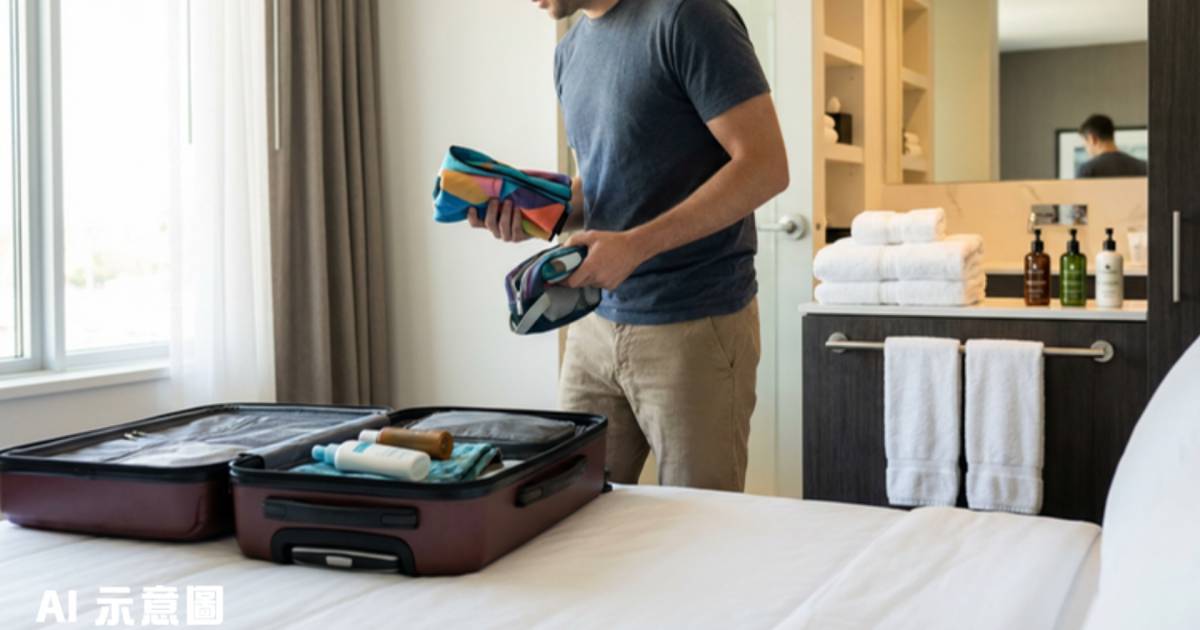 網友糾結酒店衛生問題｜自備盥洗用品佔空間 極端派連枕頭都要帶