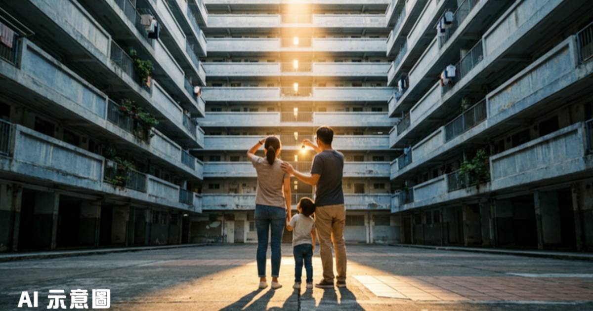 港媽6年苦等獲派坪石邨 對井字型設計心慌慌｜網民力撐係「富貴邨」