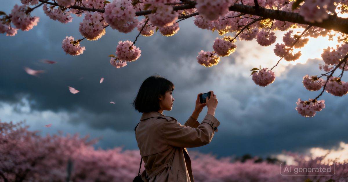 冷鋒週末突襲！氣溫急降至14度｜沙田粉紅花海告急：賞花期恐大幅縮短？