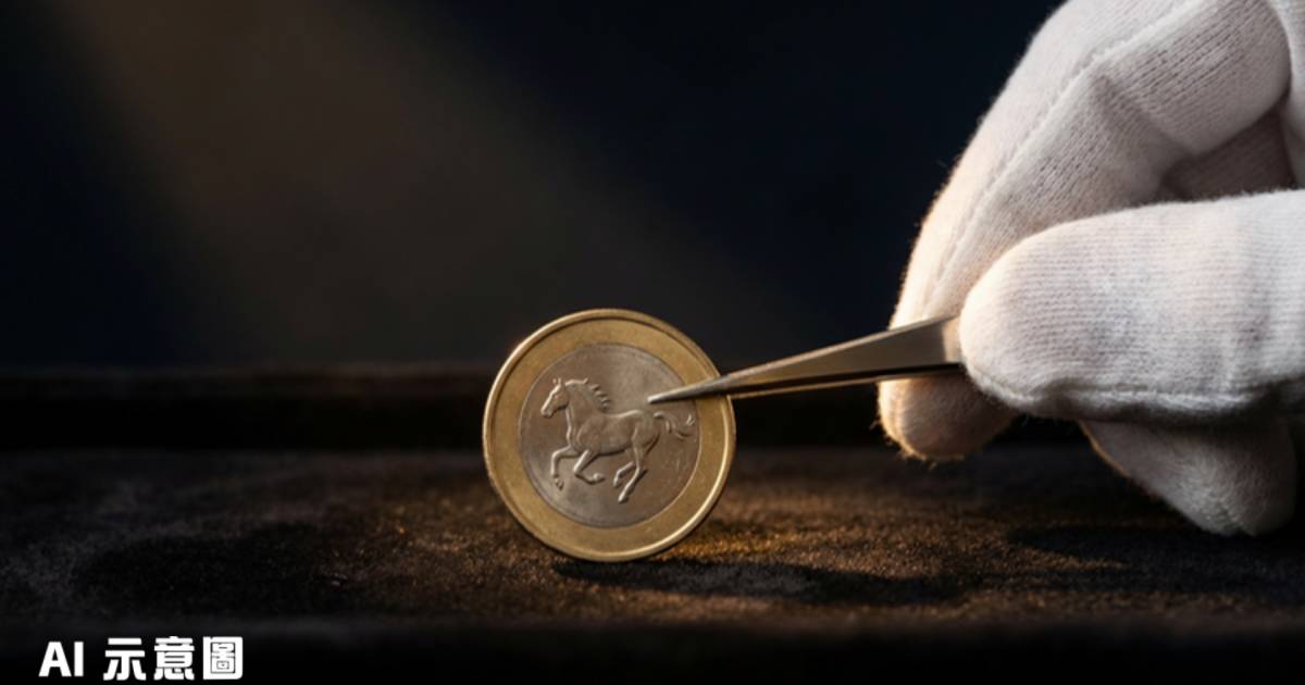 馬年紀念幣面額10元｜二手平台炒至1.26萬 專家揭炒作真相