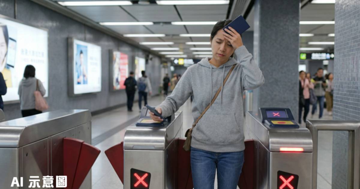 內地女乘港鐵北上｜忘帶證件折返取證 做錯1事慘被罰66元