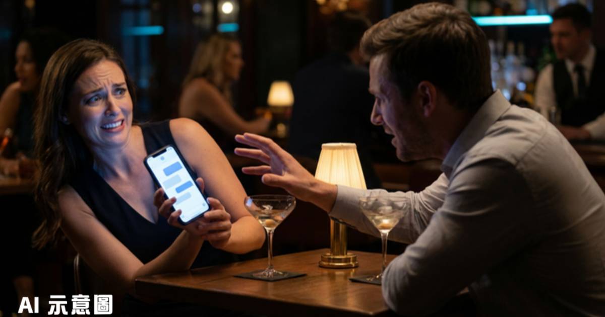 27歲女約會遇40歲金融男全靠ChatGPT找話題｜神提問AI即揭穿已婚真相