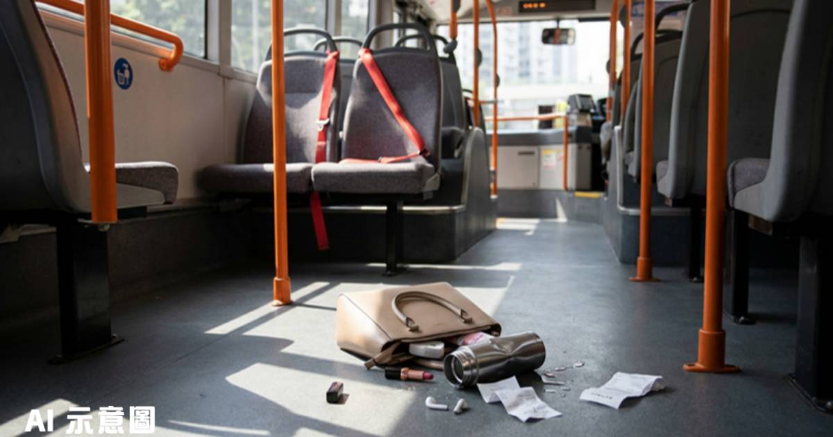 龍運巴士急煞女乘客跌倒暈倒｜司機報警被轟：連停喺邊都答唔出